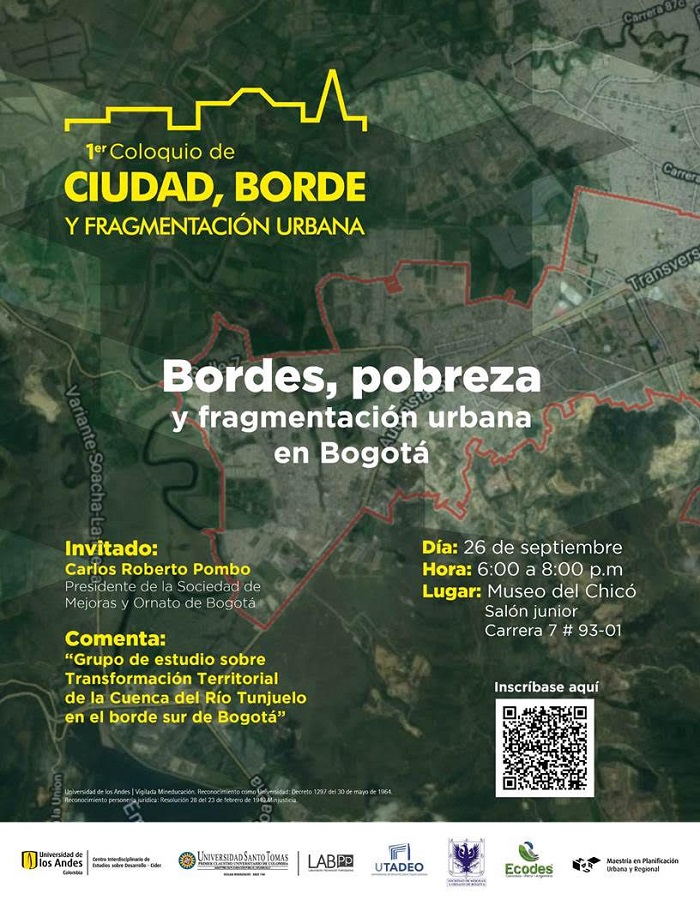 Coloquio ciudad bogotá bordes y fronteras