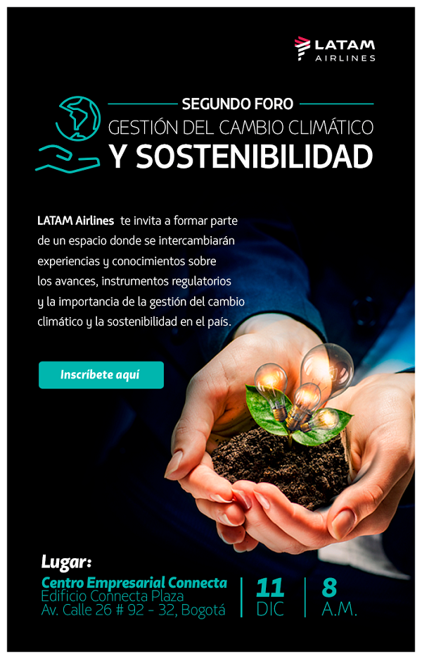 Invitación Segundo Foro Gestión del Cambio Climático y Sostenibilidad