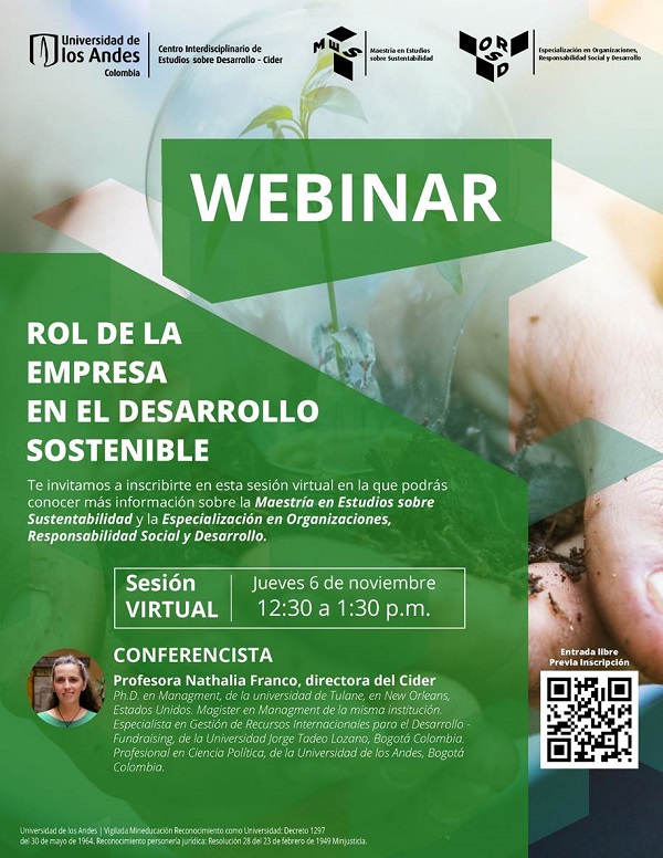 WEBINAR EMPRESAS RESPONSABLES