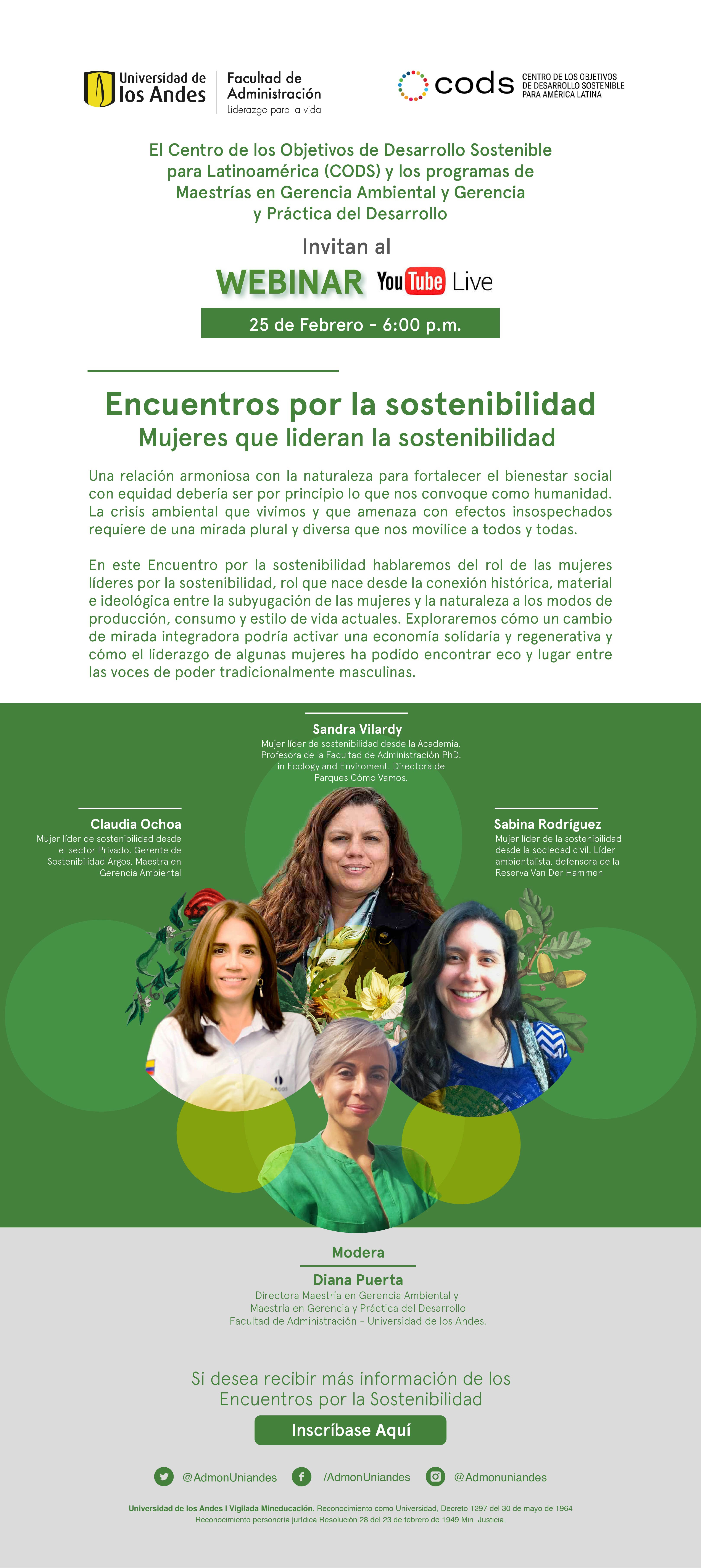 webinar mujeres sostenibilidad