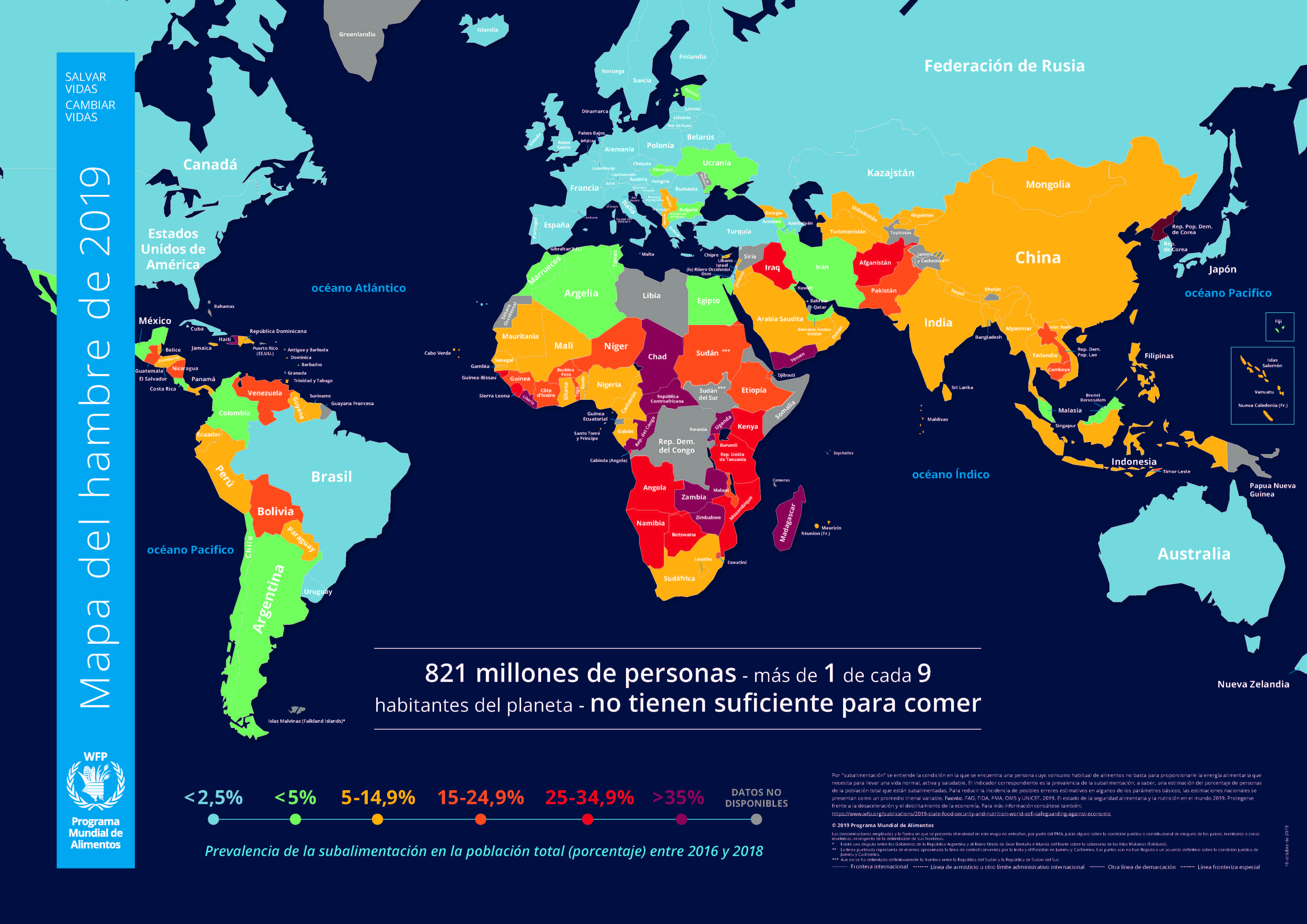 Mapa del hambre