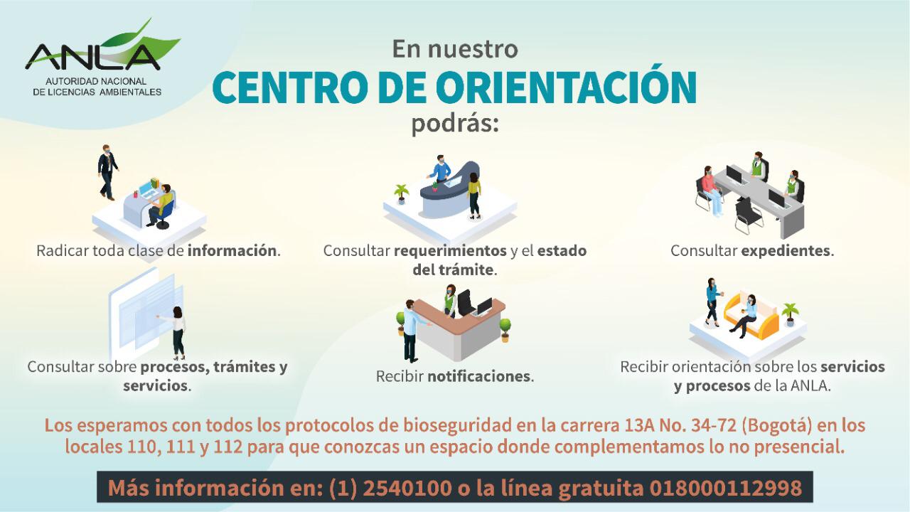 Centro de orientación ANLA