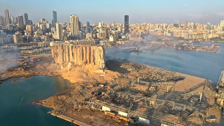 Explosion nitrato de amonio beirut