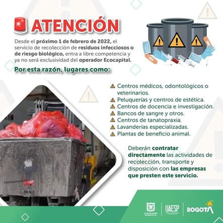 Recoleccion residuos infecciosos