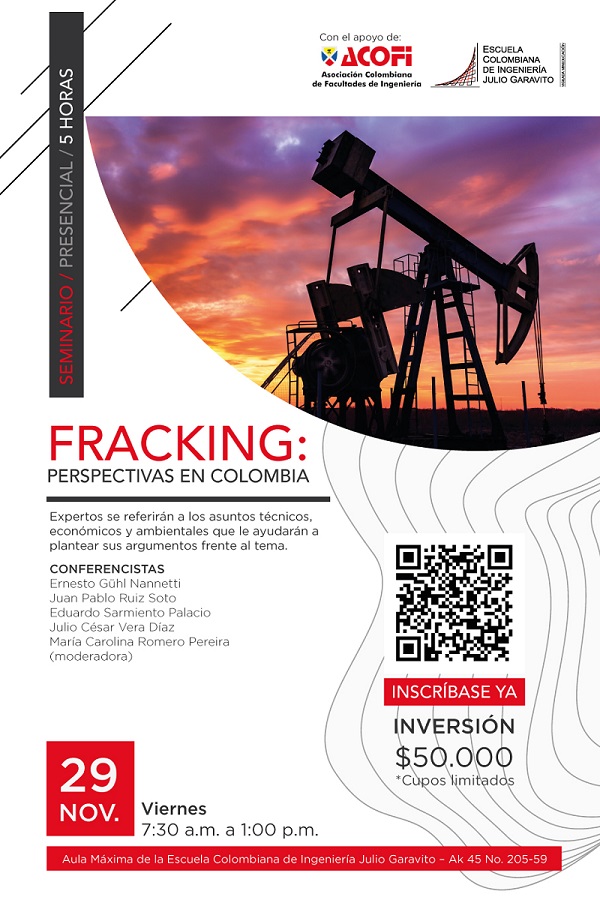 Seminario Fracking perspectivas en Colombia PG