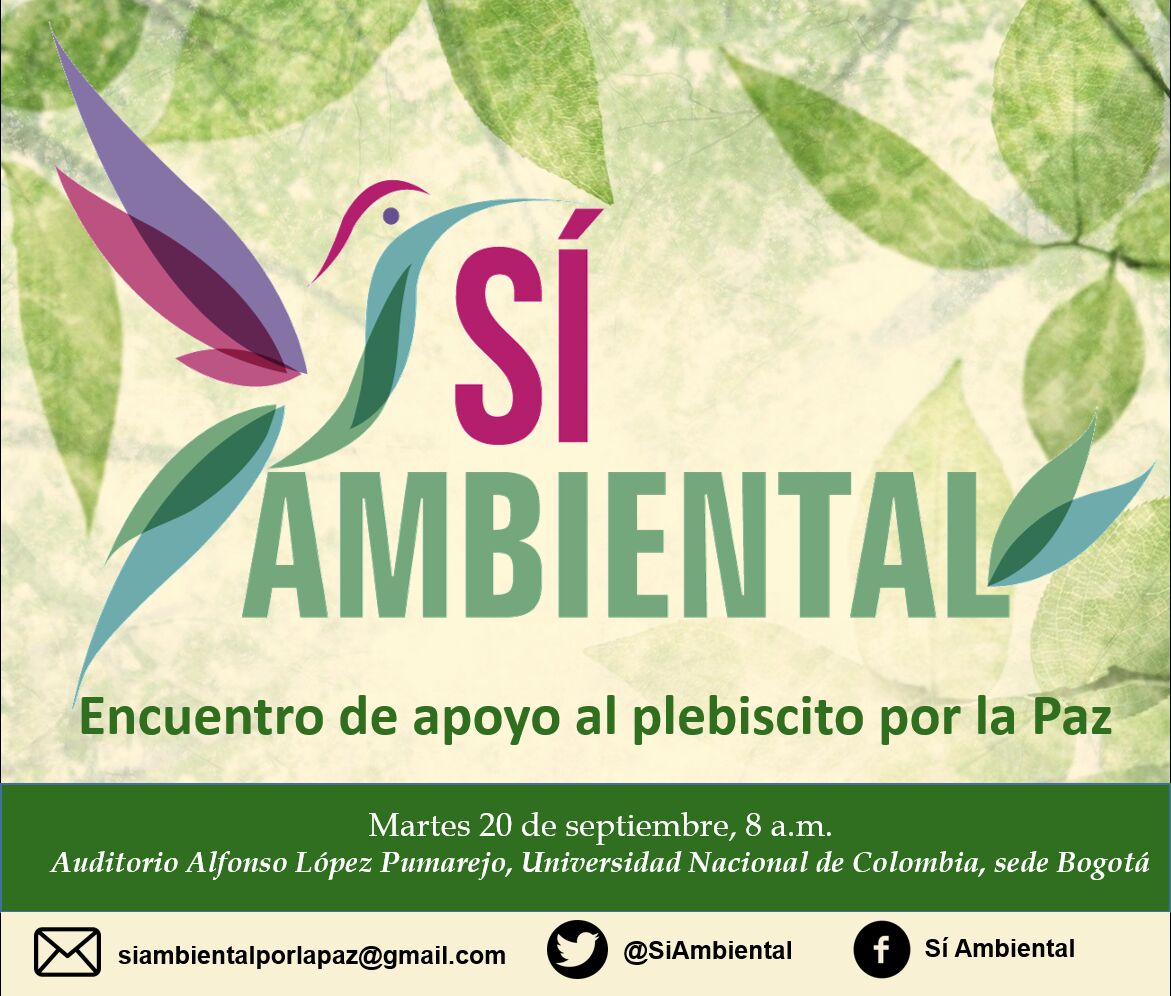 Si ambiental afiche
