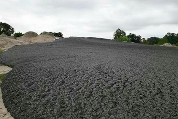 Volcán de lodo en Córdoba