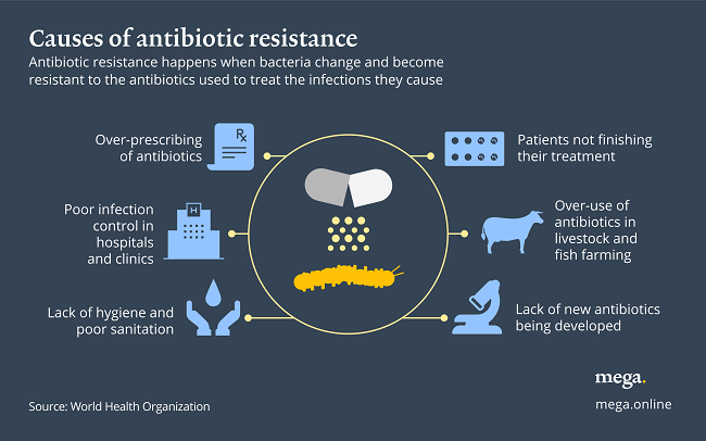 antibiotics resistance RHS