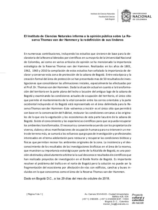 carta instituto de ciencias