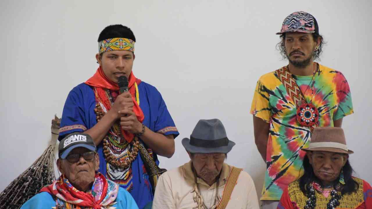 Consejos de Ancianos Mayores de los Pueblos Indígenas realizaron manifiesto  en pro de la Amazonía