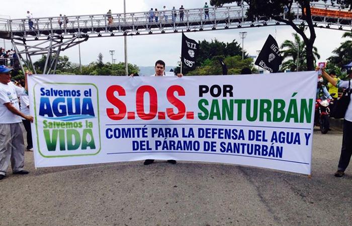 la marcha por el paramo de santurban en contra de la mineria 735146