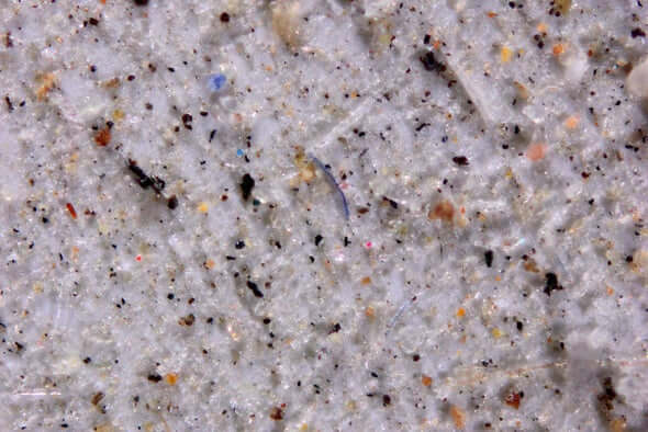 microplasticos en arena