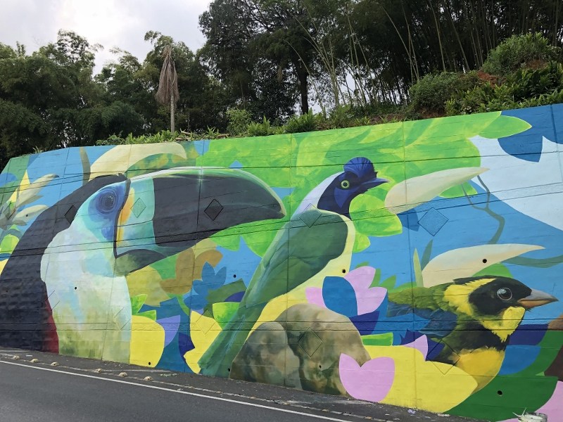 mural 3 aves