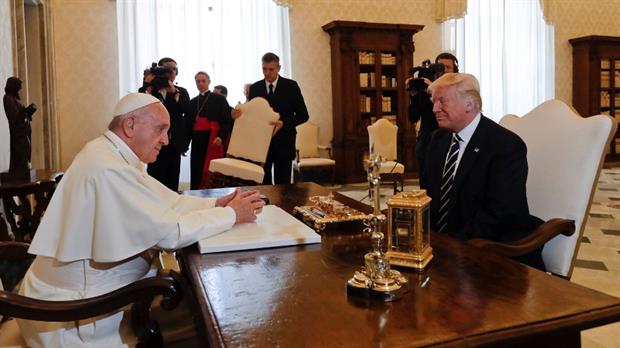 visita de trump al papa francisco 2460522w620